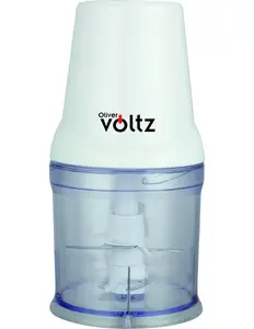 Elektriskais smalcinātājs Oliver Voltz OV51111C, 400W, 0.5L trauks, 4 asmeņi, balts
