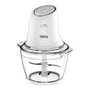 Elektriskais smalcinātājs Oliver Voltz Daisy OV51111W, 500-600W, 1.0L stikla trauks, 4 asmeņi