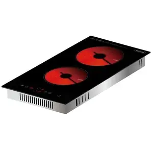 Oliver Voltz 5RP1445IR2 Built-in Double Infrared Cooker, 3000W, 9 Power Levels