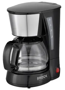 BROCK CM 1065 BK Drip Coffee Machine, 650 W, 0.6 L