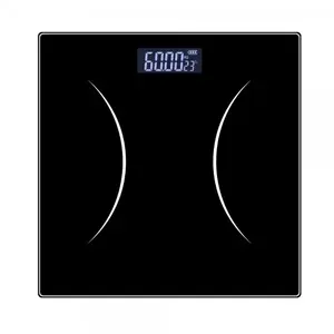 Elektroniskie ķermeņa svari Rosberg 5R51650GBK, celtspēja 180 kg, LCD displejs