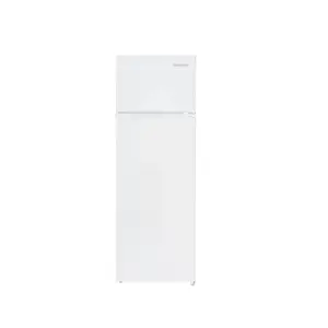 Daewoo DTS 240MEW Static 2-Door Refrigerator, Top Freezer, 235L Net Capacity, Energy Class E
