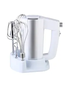 Rosberg R51110KB Stand Mixer, 300W, 5 Speeds with Turbo Function, White/Silver