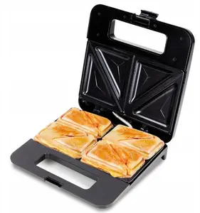 Kamille 6717 Sandwich Maker, 800 W, Non-Stick Plates
