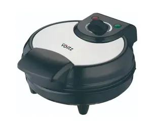 Oliver Voltz 55551442GA Waffle Maker, 1300W, 5 Heart-Shaped Waffles, Temperature Control