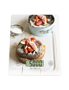 Oliver Voltz OV51651KD Digital Kitchen Scale, 5kg Capacity, Tempered Glass Platform
