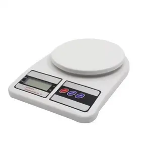Rosberg 555551651A Digital Kitchen Scale, 7kg Capacity, LCD Display, White