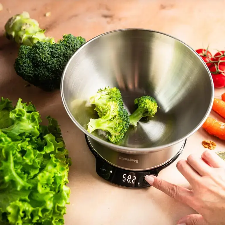 KLAUSBERG KB 7939 Digital Kitchen Scale with Bowl Photo 2