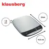 Klausberg KB 7936 digitālie virtuves svari 10 kg Photo 4