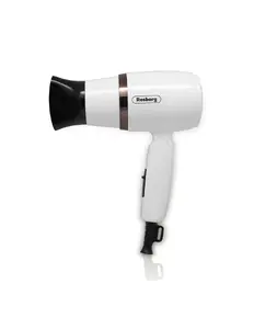 Fēns Rosberg R51100J, 1600W, salokāms rokturis, balts