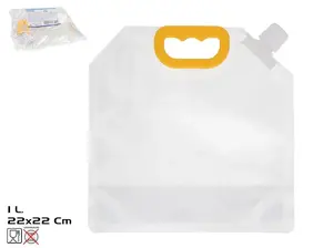 Summer Enjoy Picnic Food and Water Container, 1 L, 21x21 cm