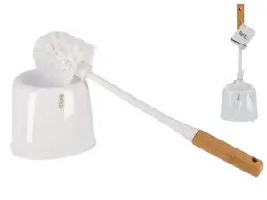 Ершик для унитаза BATH&GO, белый