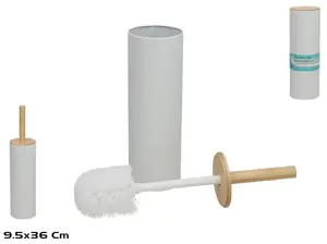 Туалетный ершик с подставкой BATH&GO, белый