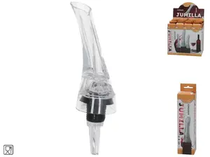 Wine Pourer, 4.50 x 4.50 x 15.00, KITCHEN&GO