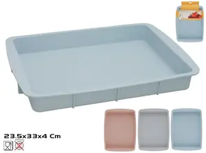 KITCHEN&GO Silicone Cake Mold 23.5 x 33 x 4 cm