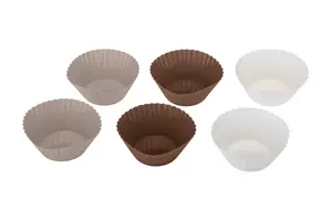 Galicja Silicone Baking Mould for Cupcakes, 6-piece set
