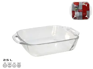 Marinex Glass Baking Dish, 2.5 L Capacity