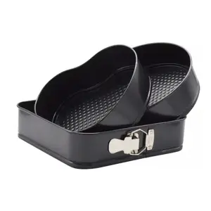 Klausberg KB 7184 Cake Tin Set, 3-Piece, Non-Stick Coating