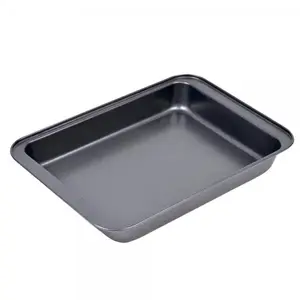 Rosberg 5R51222I42 Rectangular Baking Form, Carbon Steel, Non-Stick Coating, 42x28x5 cm
