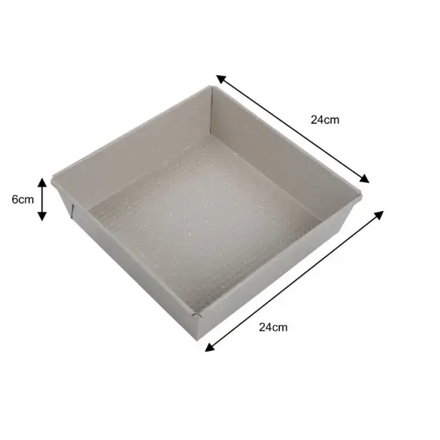 KingHoff KH 1974 Square Baking Form 24x24 cm Photo 2