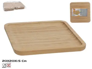 KITCHEN&GO bambusa servēšanas un griešanas dēlītis