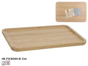 KITCHEN&GO bambusa paplāte pasniegšanai un griešanai