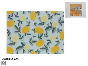 Стеклянная разделочная доска KITCHEN&GO 30x40 см