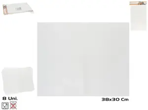 KITCHEN&GO Oven Paper Sheets, 38x30.5 cm, 8 Pieces