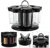 Kamille 7050 Rotating Spice Rack with 8 Containers Photo 3