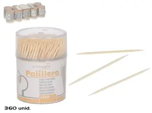 KITCHEN&GO Toothpicks, 360 pieces per pack