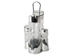 KITCHEN&GO Glass Cruet for Oil and Vinegar