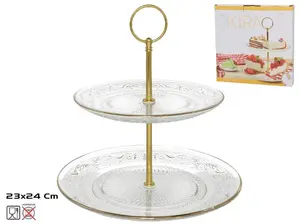 Двухъярусная подставка для торта KITCHEN&GO
