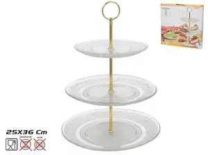 Трехъярусная подставка для торта KITCHEN&GO