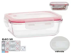 KITCHEN&GO Rectangular Lunch Box 640 ml