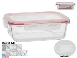 KITCHEN&GO Rectangular Lunch Box 1520 ml