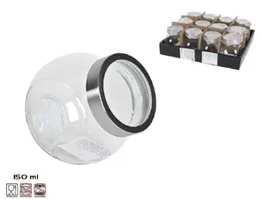 KITCHEN&GO Glass Storage Jar 150 ml