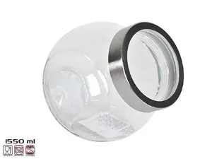 KITCHEN&GO Glass Storage Jar 1500 ml