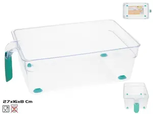 Лоток для хранения KITCHEN&GO с ручкой 27x16x8 см