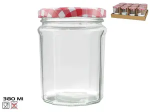 KITCHEN&GO Siena Glass Jar 380 ml