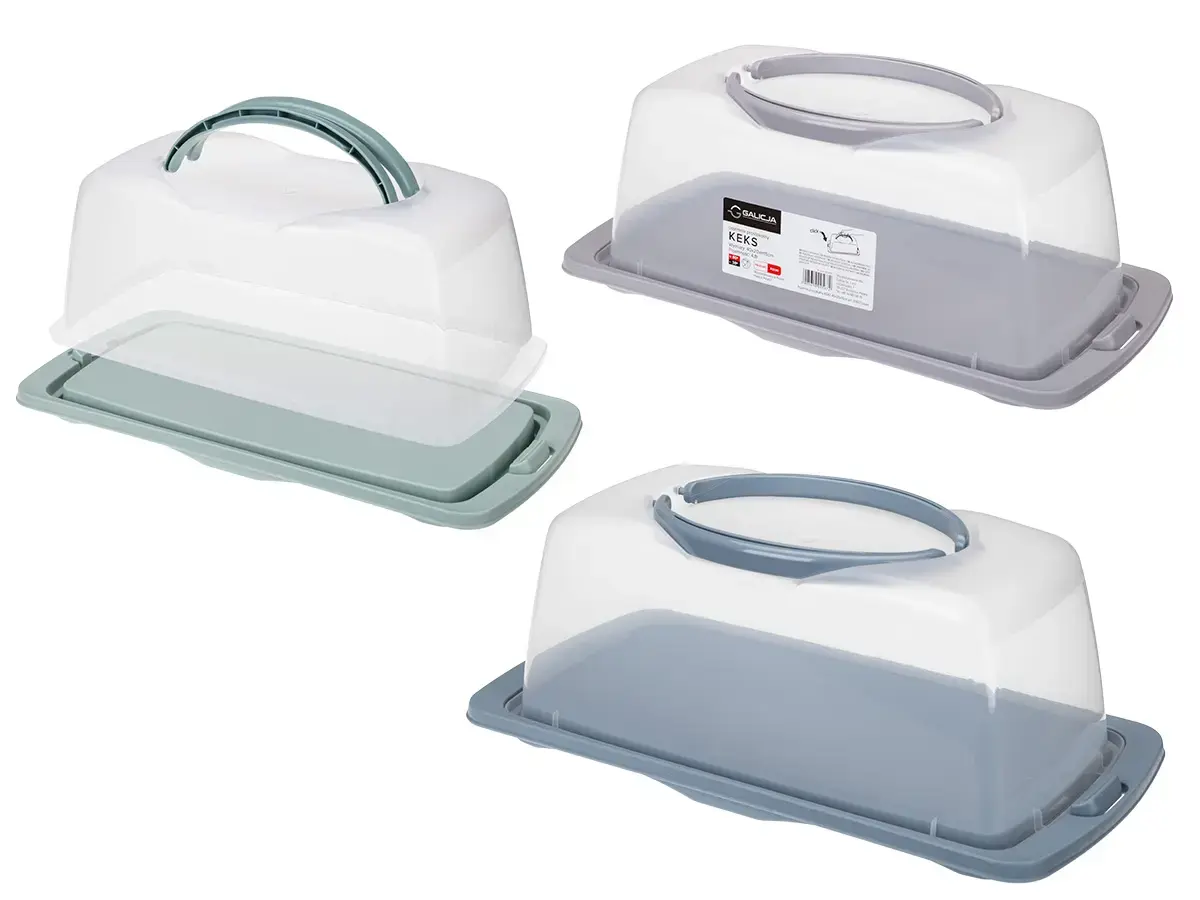 Galicja 05627 2 Rectangular Cake Storage Container Photo 2
