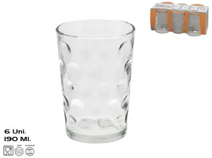 KITCHEN&GO dzeramo glāžu komplekts, 6 gab., 190 ml