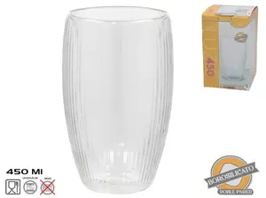 KITCHEN&GO 450ml Glass Tumbler