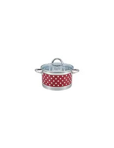 Rosberg R51210I20 Stainless Steel Pot, 3.6L, 20 cm, Induction Compatible