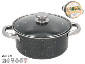 KITCHEN&GO Non-Stick Casserole 22 cm