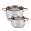 Kamille 4935 Stainless Steel Cookware Set 2 Pieces Photo 2