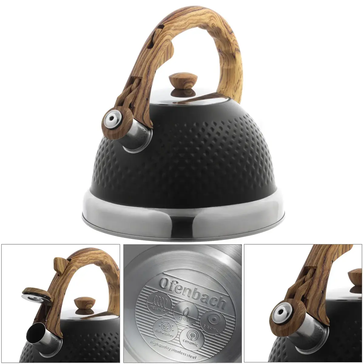 Ofenbach 100305BL Whistling Kettle 2.7L Photo 4