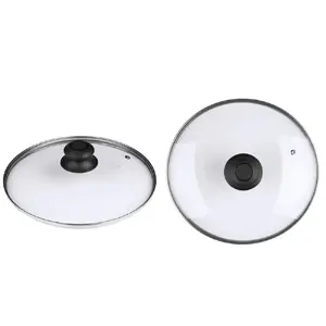 Michelino 3022 Glass Lid with Plastic Knob, 28 cm