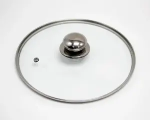 Michelino 3025 Glass Lid with Stainless Steel Knob, 24 cm