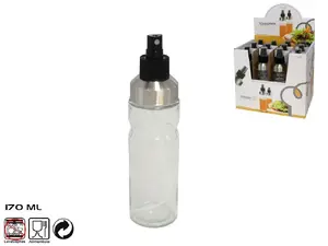 KITCHEN&GO Vinegar Spray Bottle, 170ml, Glass