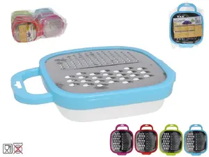 KITCHEN&GO Multipurpose Grater with Plastic Container Base